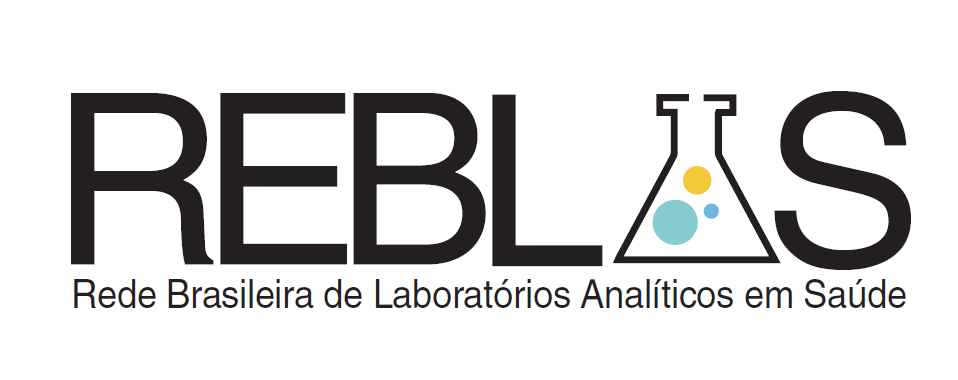 Logotipo REBLAS credenciamento laboratorial